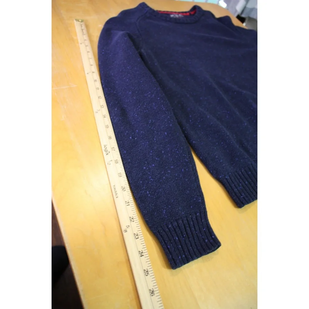 American Eagle Outfitters Sweater Large Elbow Patch Athletic Fit Mens Pullover